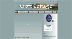 Desktop Screenshot of croftcottageharris.co.uk